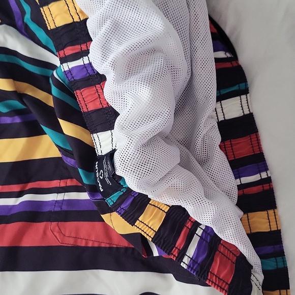 PacSun Striped Swim Shorts - Picture 5 of 5